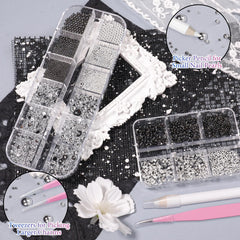Tatiwoo tools with tweezers and pickup pencil, easier accurate nail application