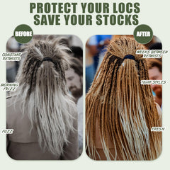 Tatuo cap worn by model with long dreads showing secure daytime use