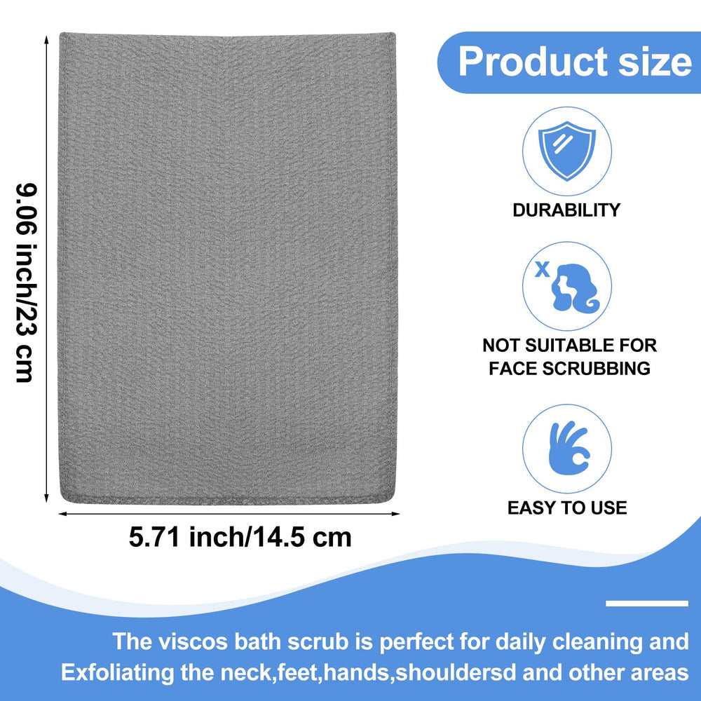 Tatuo close-up of viscose rayon texture highlighting gentle exfoliation benefit