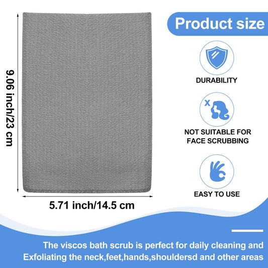 Tatuo close-up of viscose rayon texture highlighting gentle exfoliation benefit