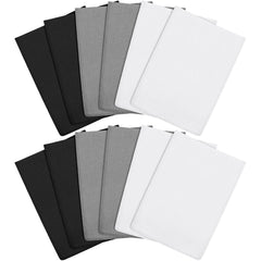 Tatuo front view of the 12-piece mitt set showing color assortment and quantity benefit