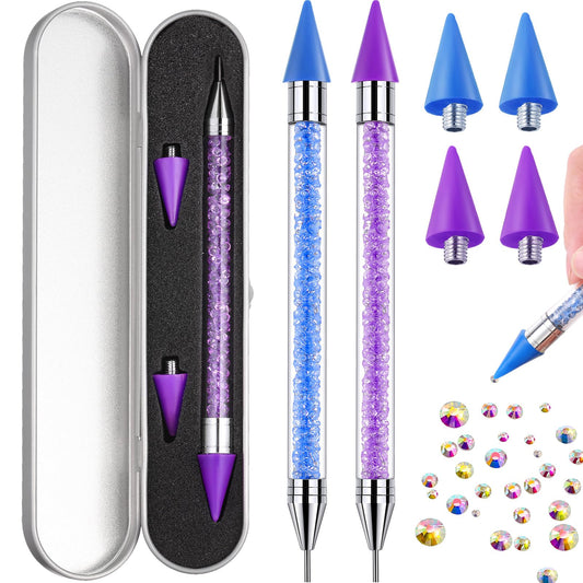 Tatuo dual-ended pens front view showing colors and compact design benefit precision