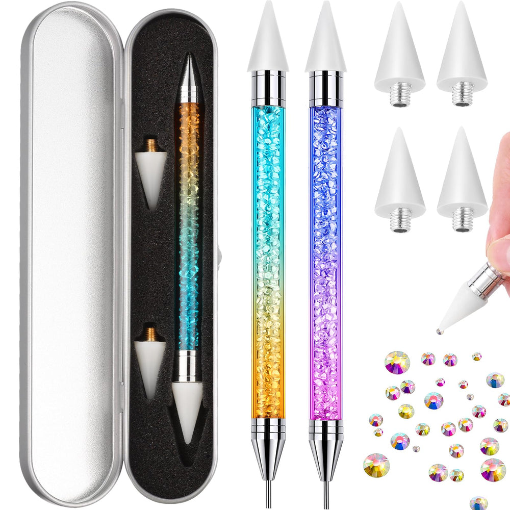 Tatuo dual-ended pens front view showing ergonomic design and colorful finish