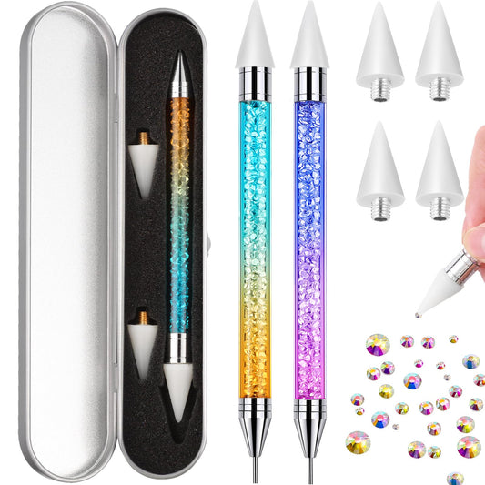 Tatuo dual-ended pens front view showing ergonomic design and colorful finish