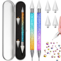 Tatuo dual-ended pens front view showing ergonomic design and colorful finish