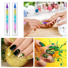 Tatuo set on manicure station with gems showing professional convenience