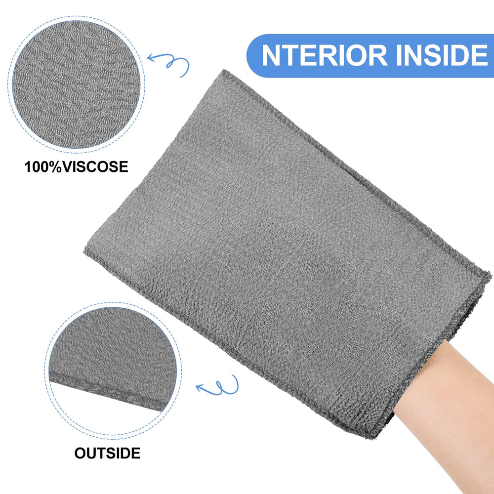 Tatuo mitt held in hand to show size and easy grip benefit
