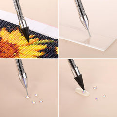 Tatuo pen next to coin showing compact size for travel convenience