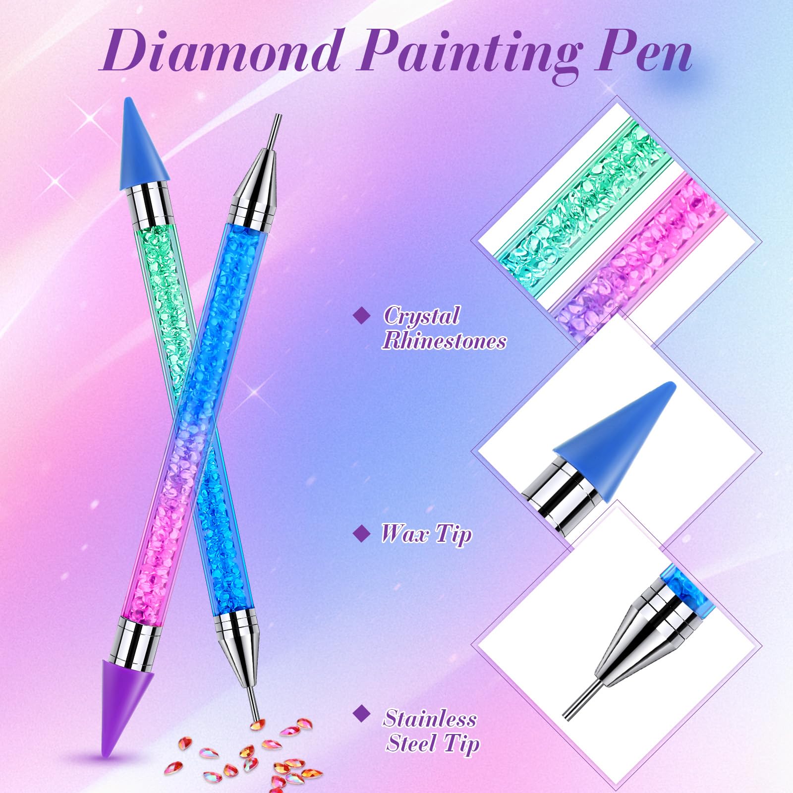 Tatuo two pens displayed together in a creative setting, encourages sharing