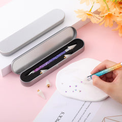 Tatuo two pens in light gradient packaging ready for gifting or storage