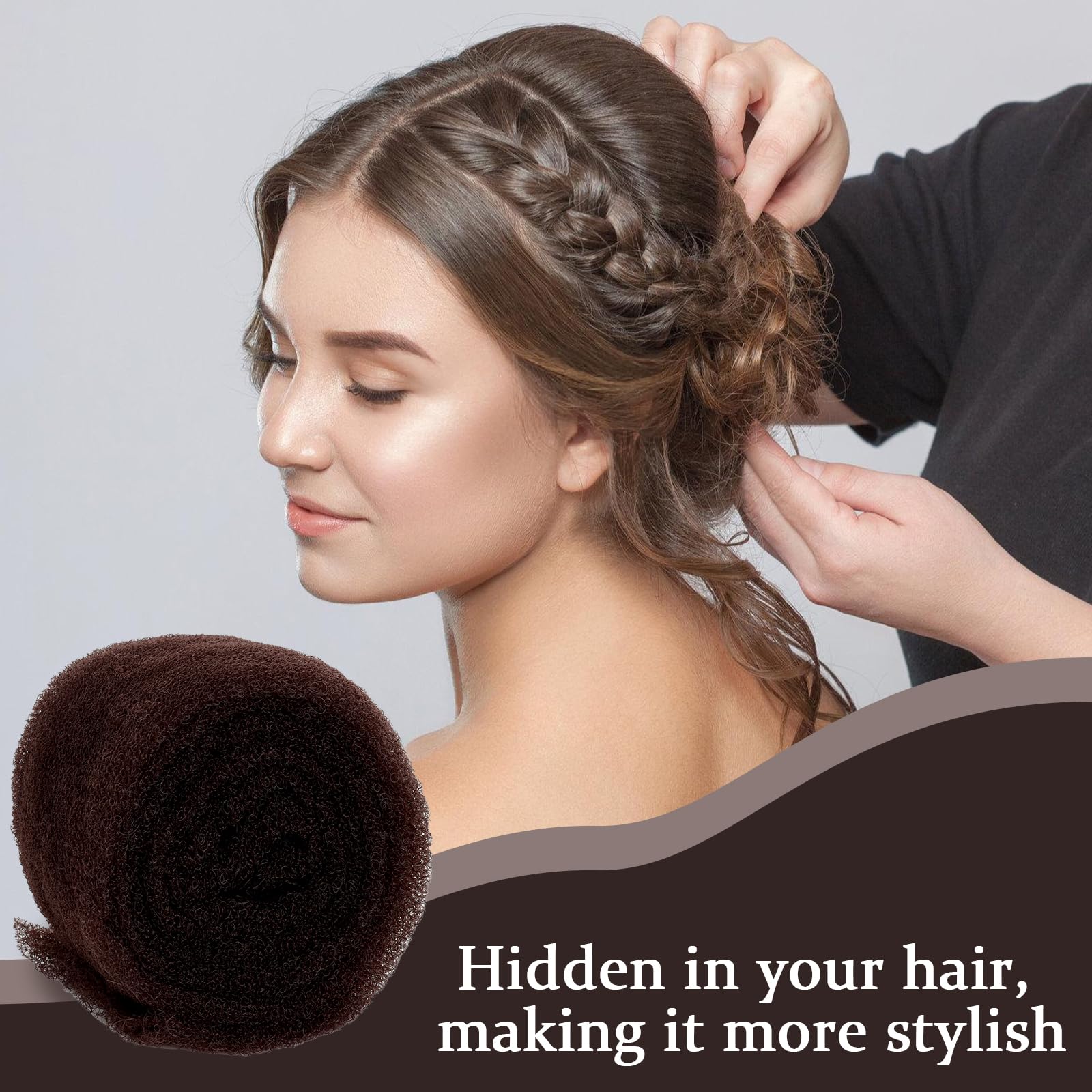 TAZKZZY U-shaped pins and standard clips laid out to secure styles