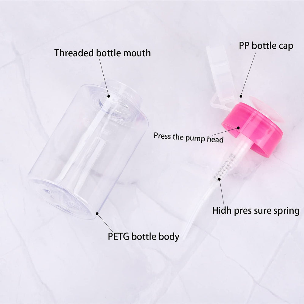 Tbestmax clear body showing liquid level for refill visibility benefit