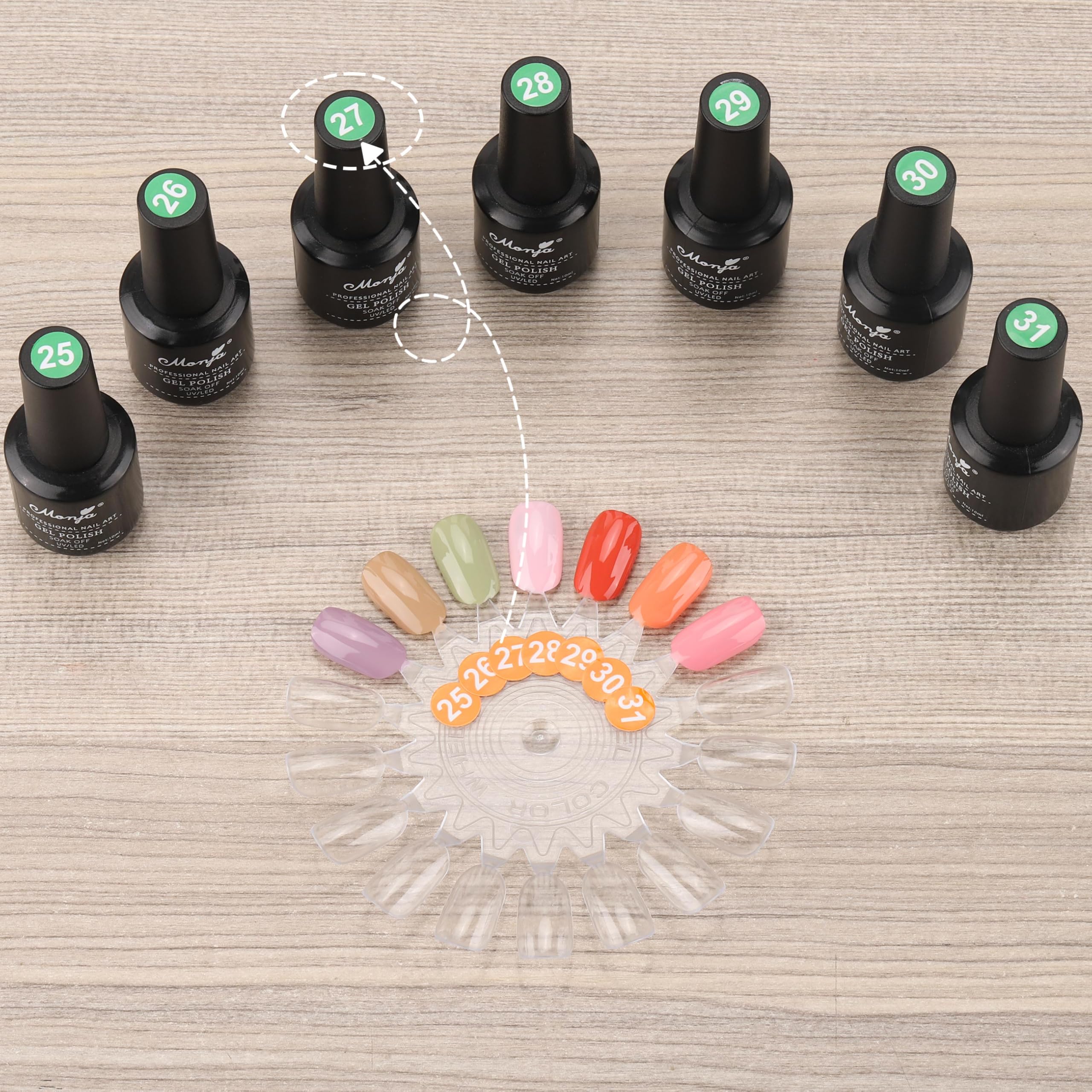 Tbestmax sheets of number stickers laid out showing quick labeling and cataloging benefit