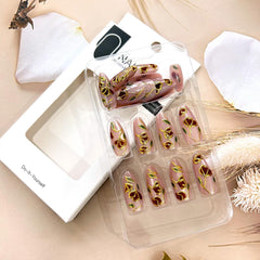 TBRZTR kit contents with mini file, wooden stick and adhesive tabs for easy application