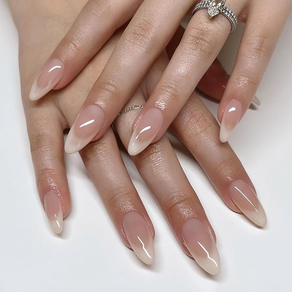 TBRZTR front packaging showing nude gradient French tips and instant polish benefit