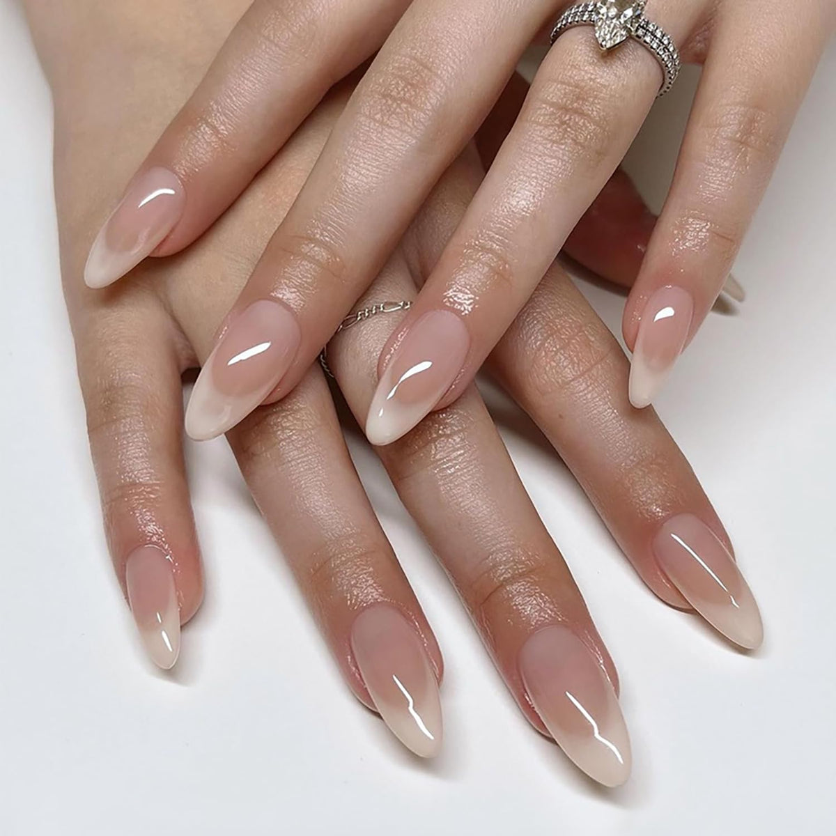 TBRZTR front packaging showing nude gradient French tips and instant polish benefit