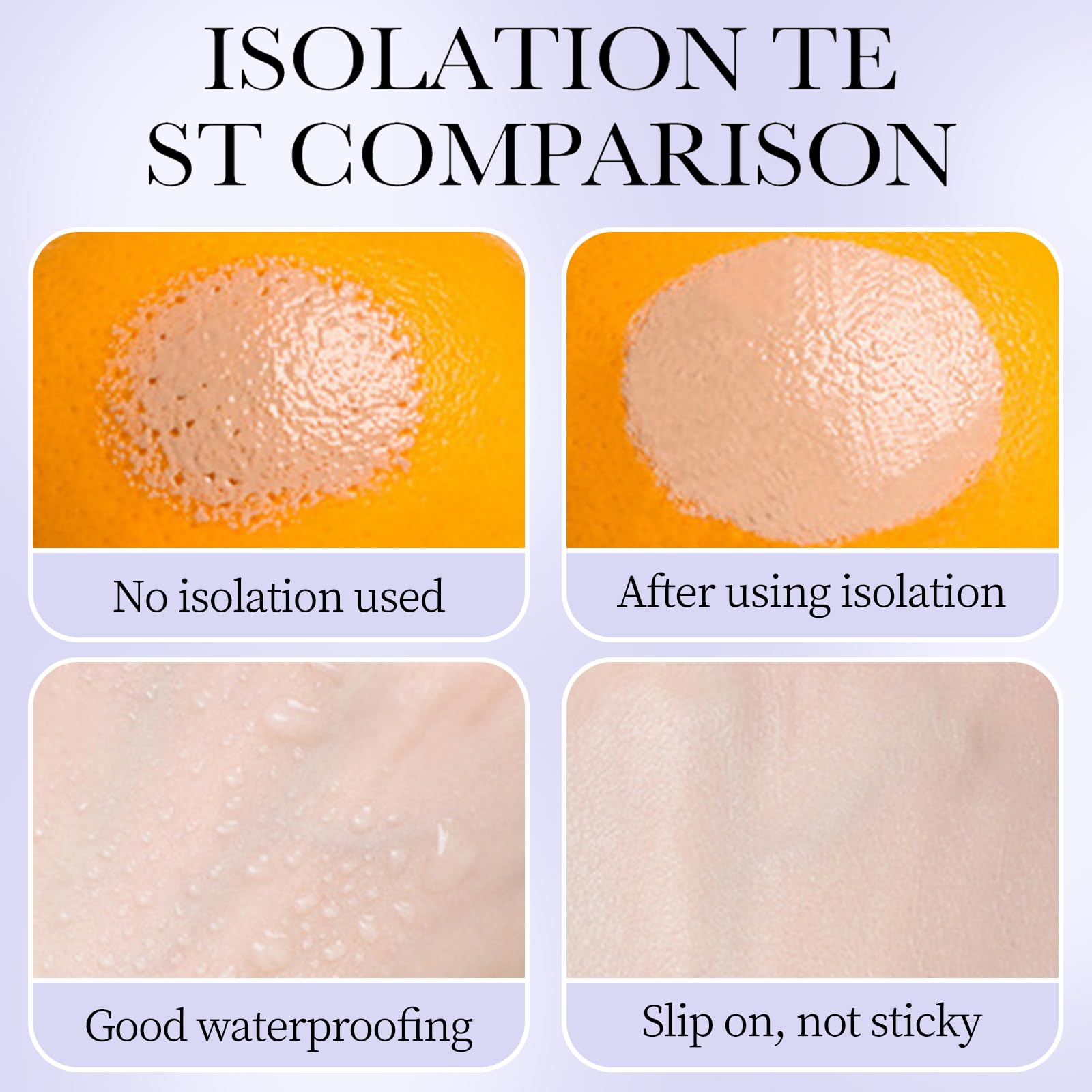 TBTFW primer before-and-after split face showing evened skin tone