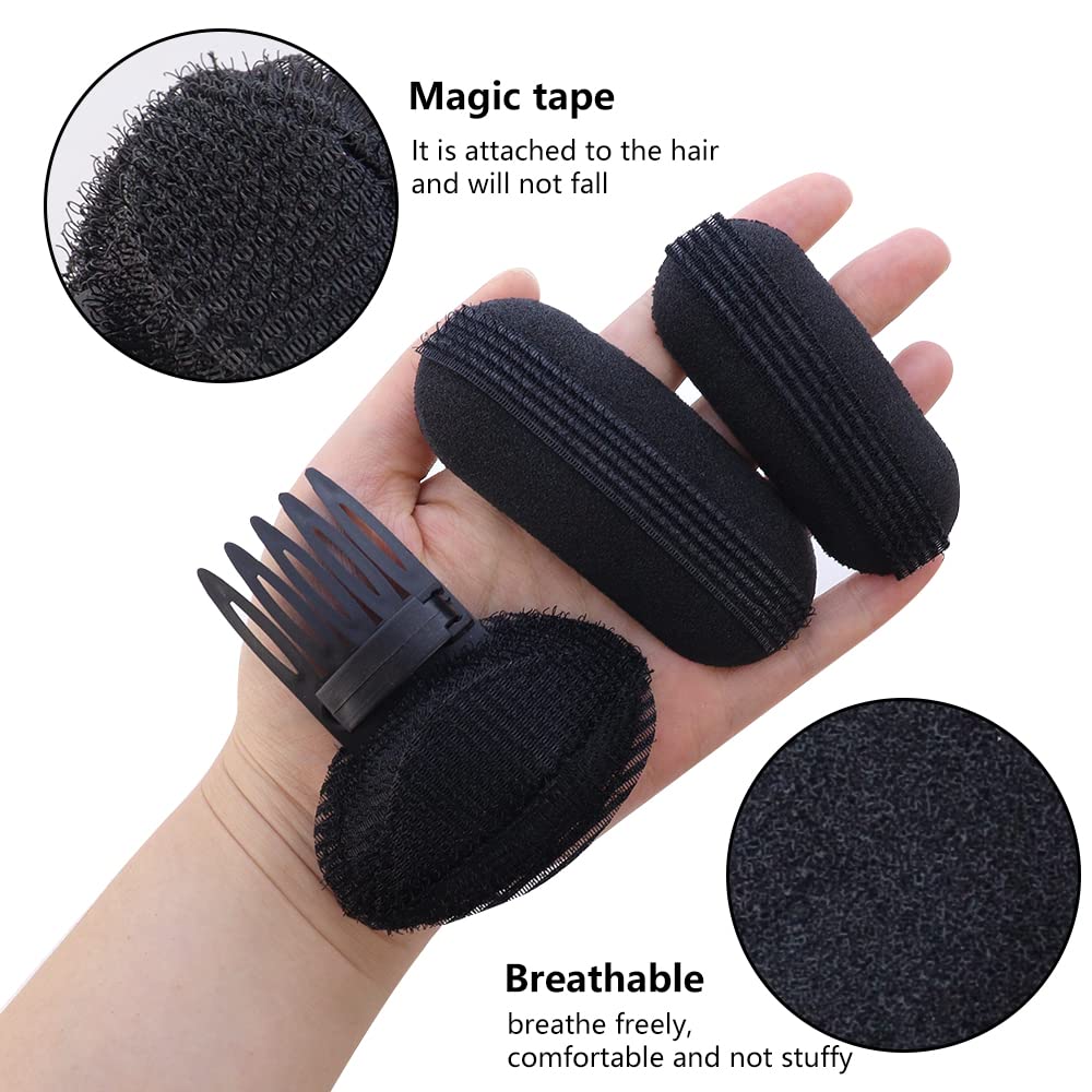 TCOTBE bump up comb detail demonstrating secure hair grip