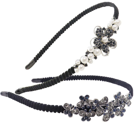 TCOTBE front view showing both headbands and elegant sparkle benefit