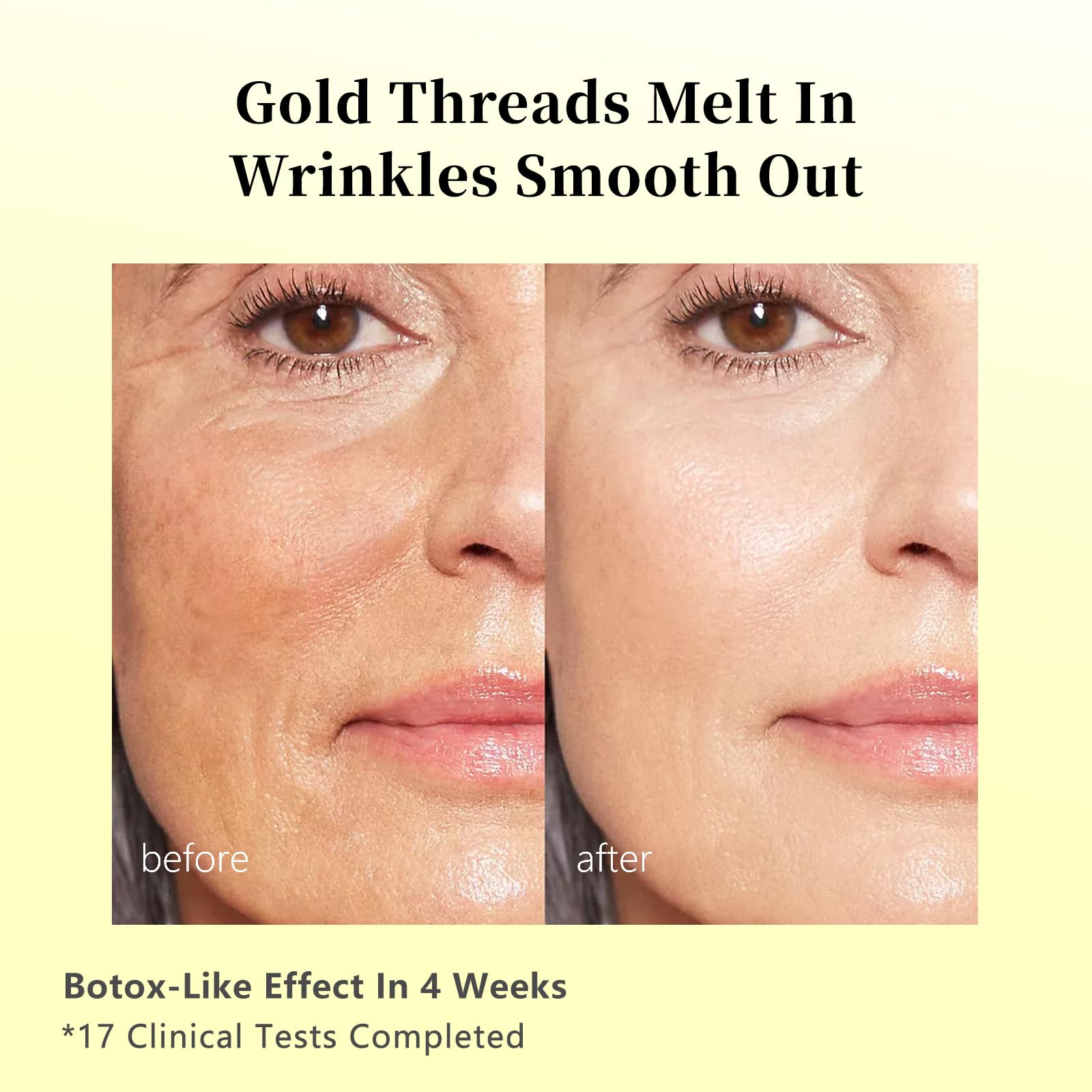 TDBFD ampoule applied on hand demonstrating silky absorption and firmness