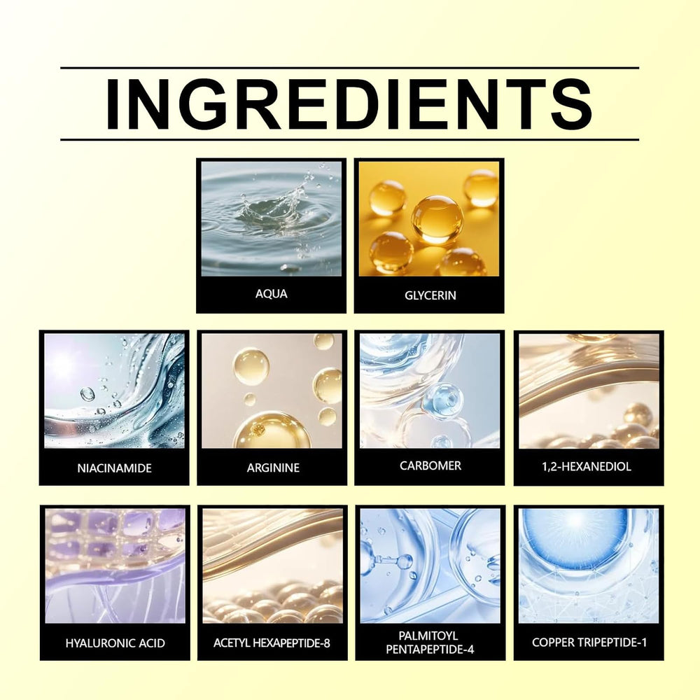 TDBFD ampoule before and after jawline comparison showing improved contour