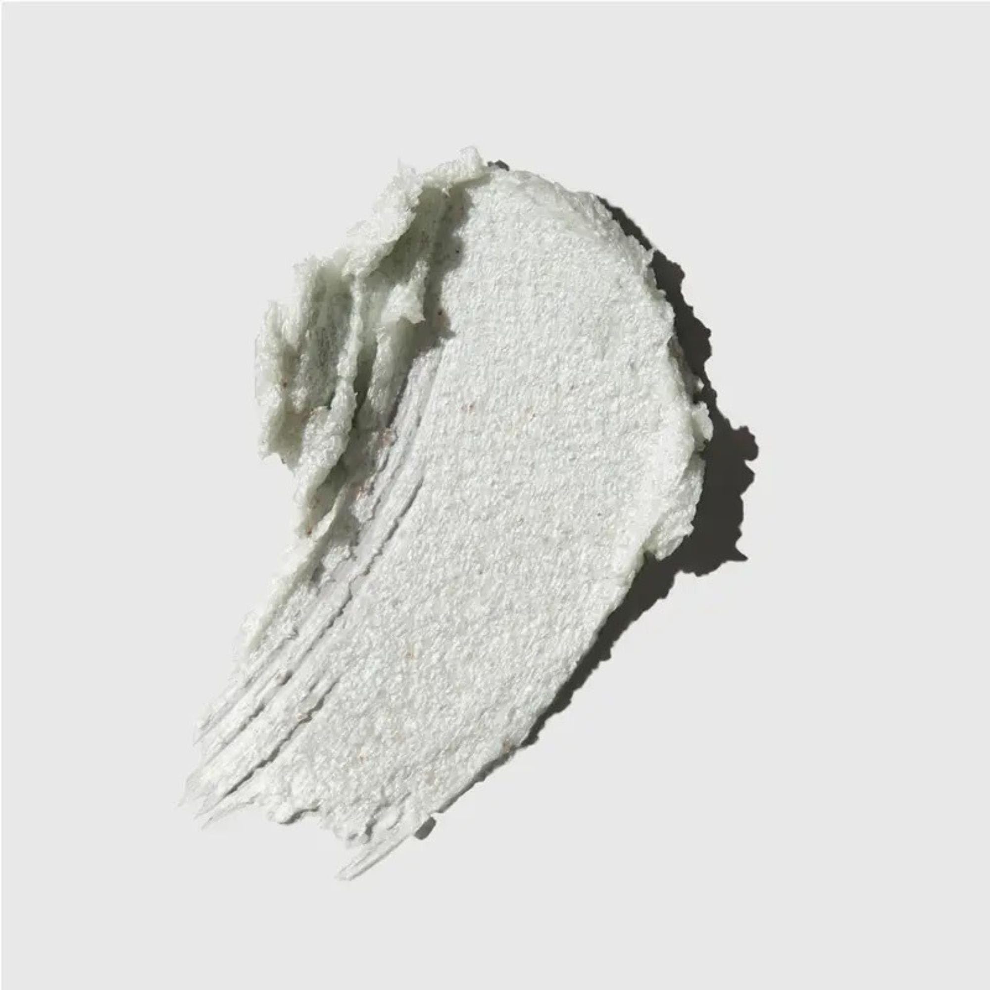 Tea Tree ingredients shot with clay salt and ash for clarifying benefit