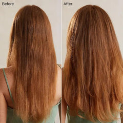 Tea Tree lather in hand, demonstrates rich foam for full scalp cleanse