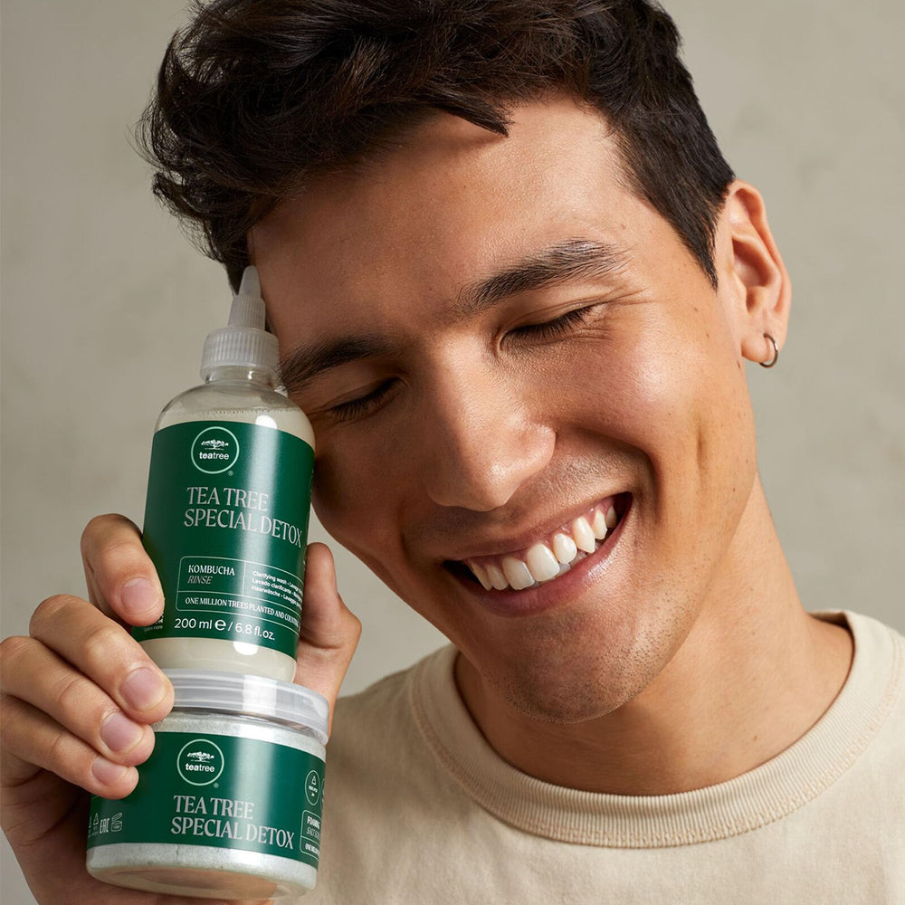 Tea Tree 6.5 oz size comparison showing travel-friendly benefit