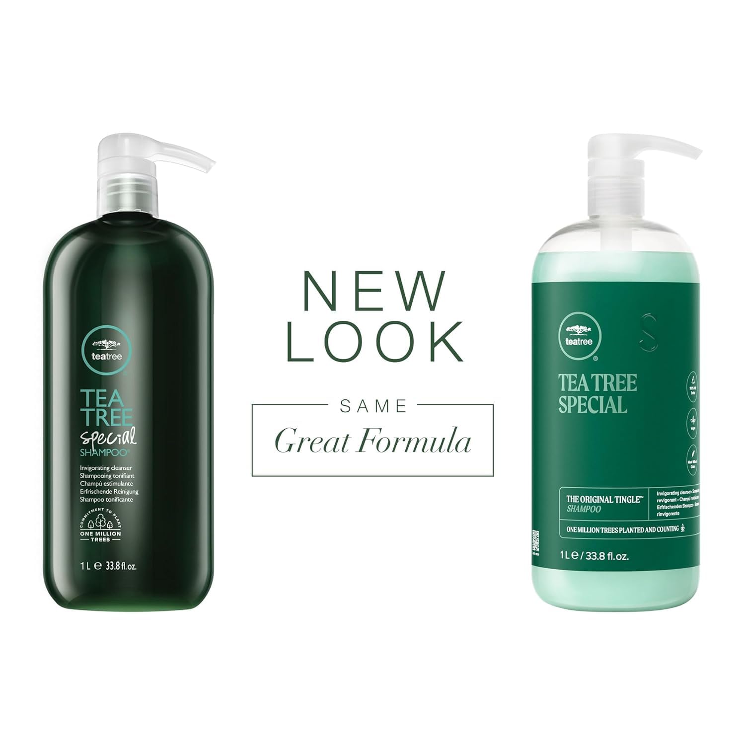 Tea Tree conditioner texture in hand demonstrating slip and hydration benefit