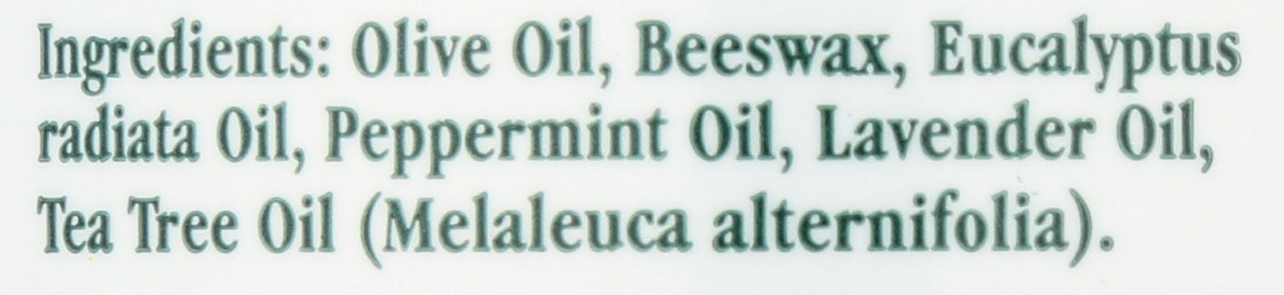 Tea Tree Therapy applying balm to chest demonstrating topical use for soothing comfort