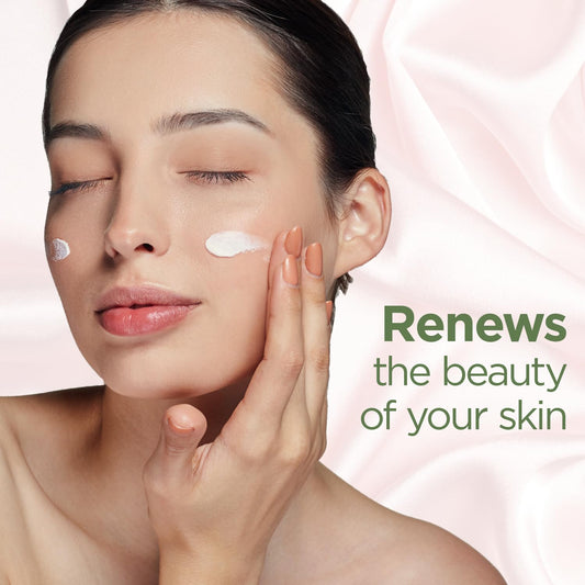 TEATRICAL open jar showing creamy texture and quick-absorbing finish benefits