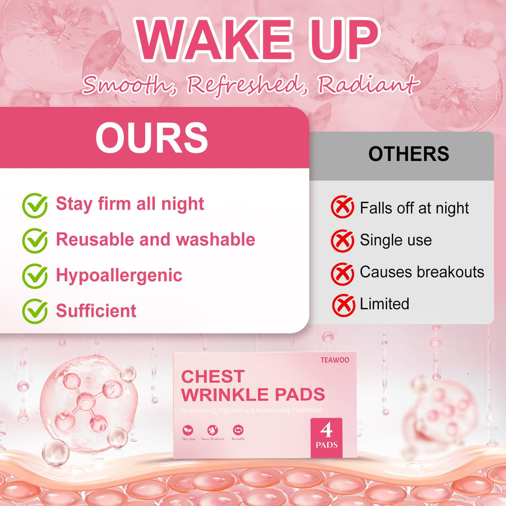 TEAWOO pads with cleaning soap and storage sheet for long-lasting reuse