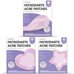 TEAWOO front packaging showing 27-count patch set and pink design benefits