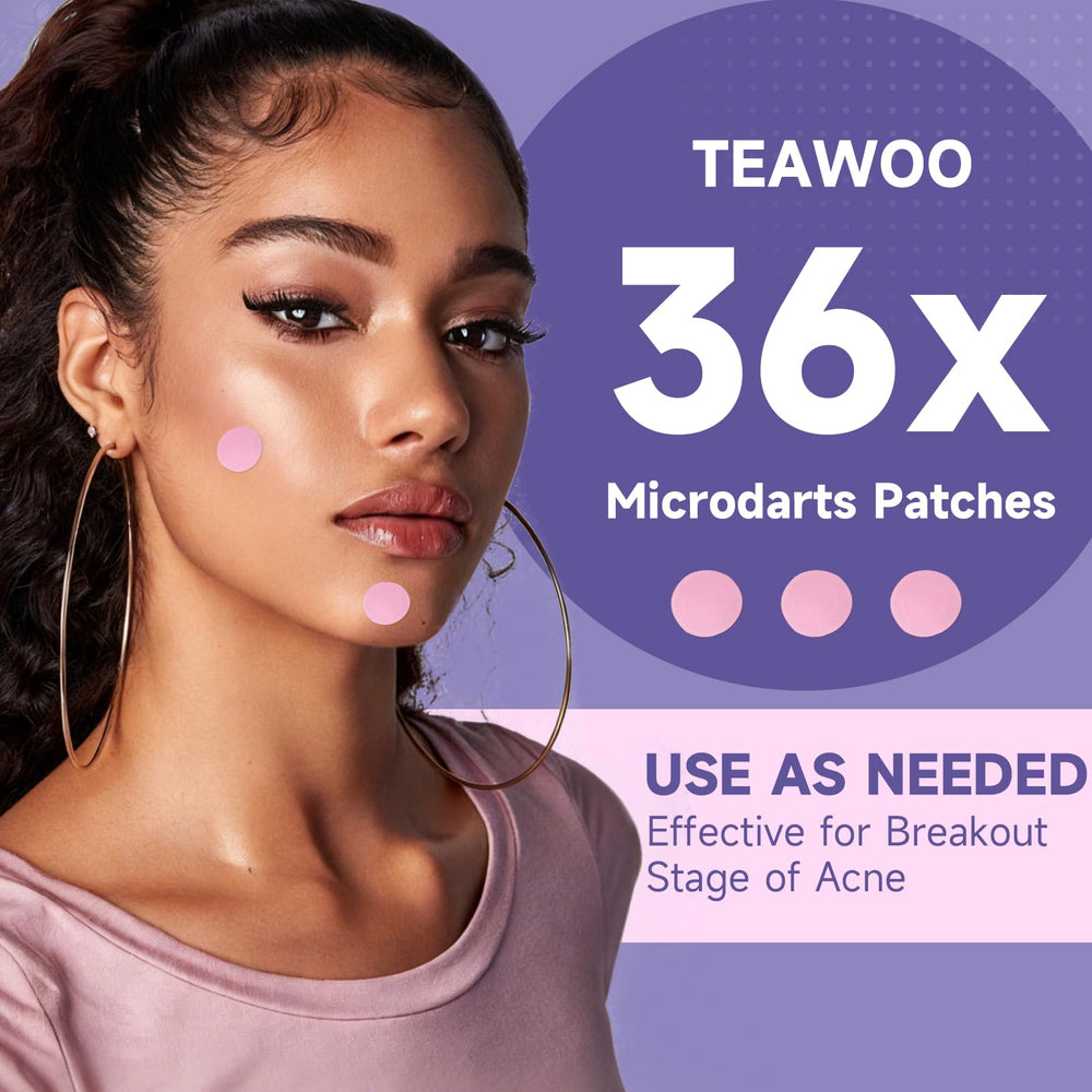 TEAWOO label and ingredients panel showing salicylic acid benefits