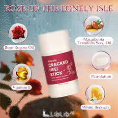 TEAWOO rose oil stick close-up highlighting smooth applicator for soothing
