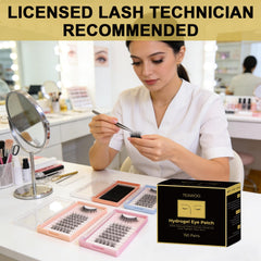 TEAWOO patches on salon tray demonstrating professional workflow benefit