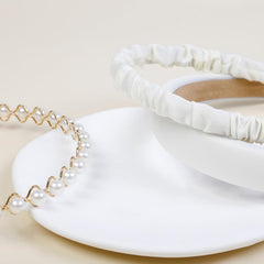 TEBIEKOY headband worn on model demonstrating polished look and everyday ease