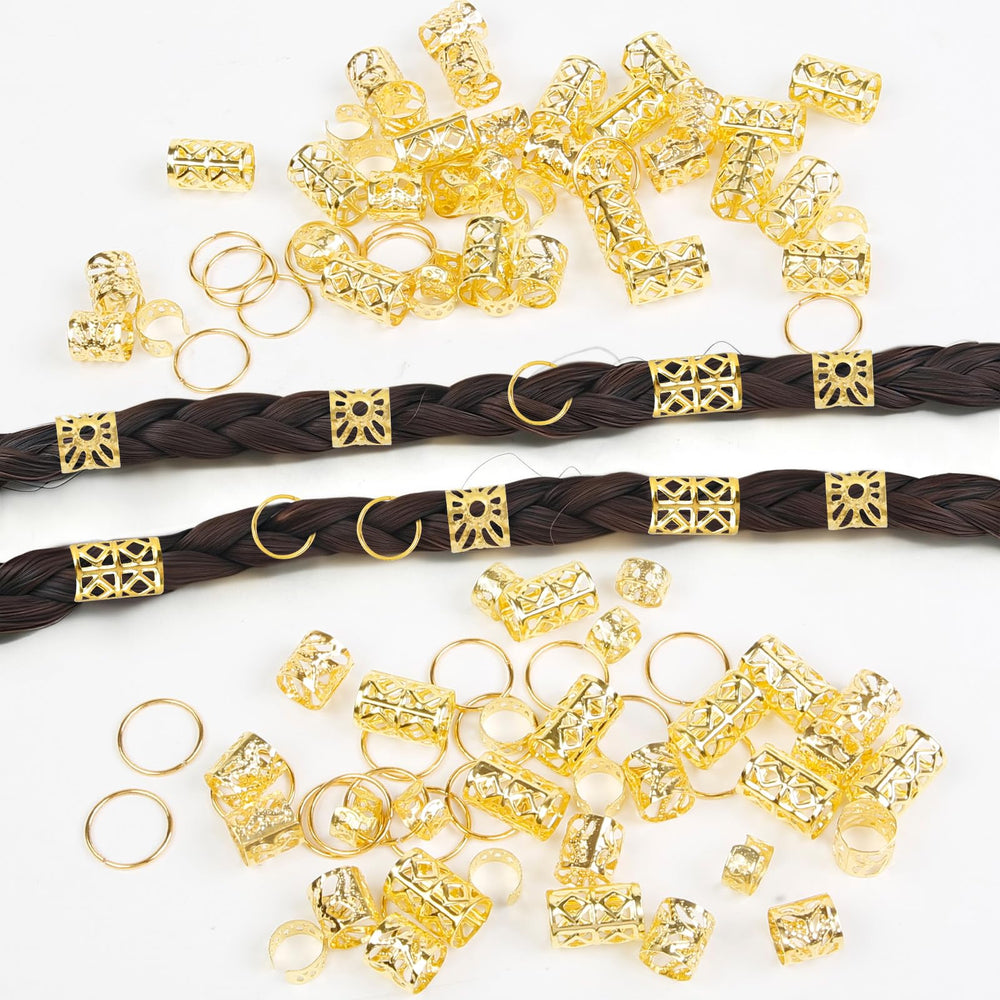 TEBIEKOY hair cuff next to ruler showing size and scale for confident selection