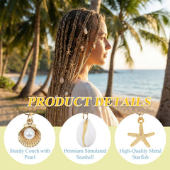 TEBIEKOY charms in use on a braid demonstrating quick application and style