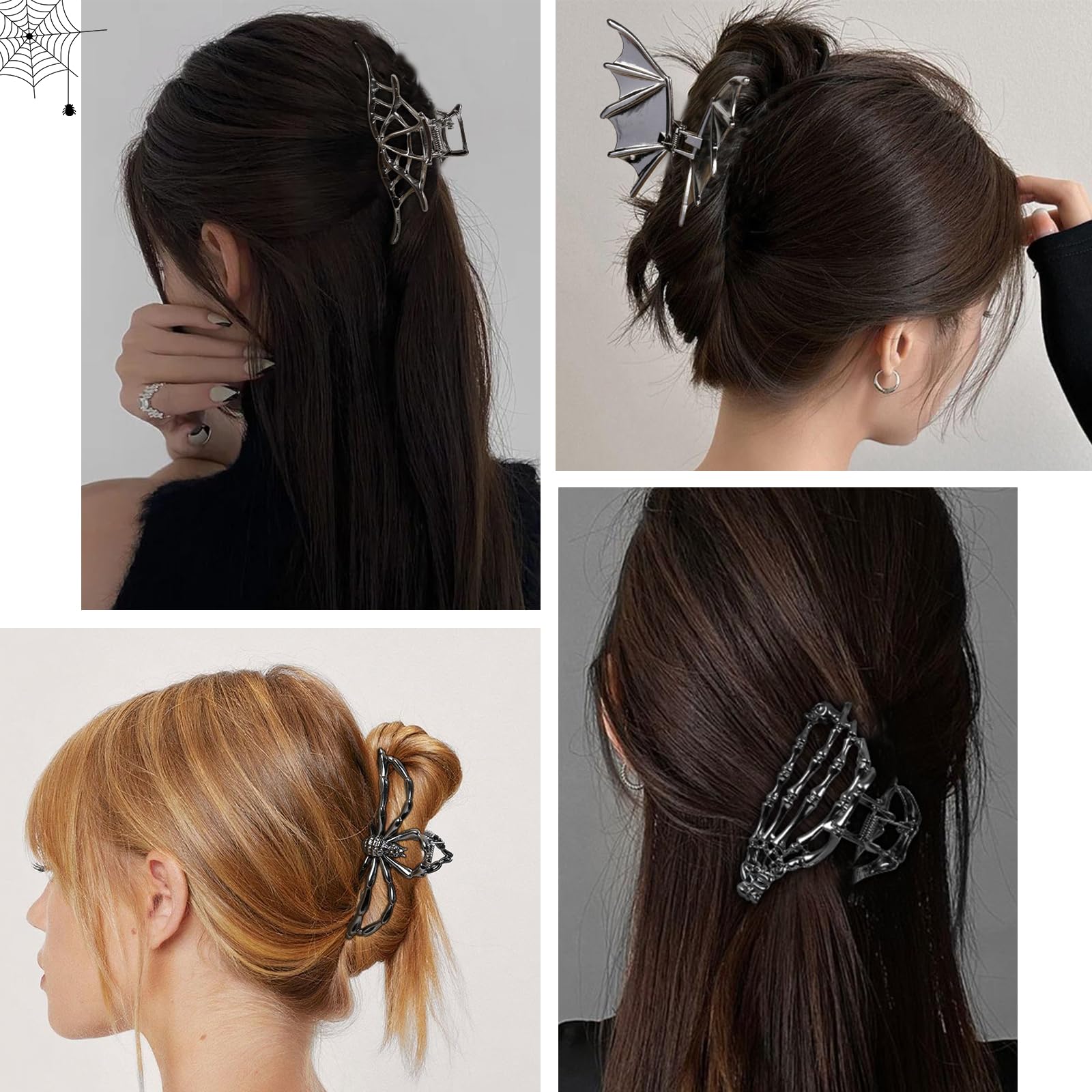 TEBIEKOY clip in hair demonstrates secure half-up style and visual edge