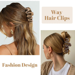 TEBIEKOY clip securing messy bun, comfortable all-day wear benefit
