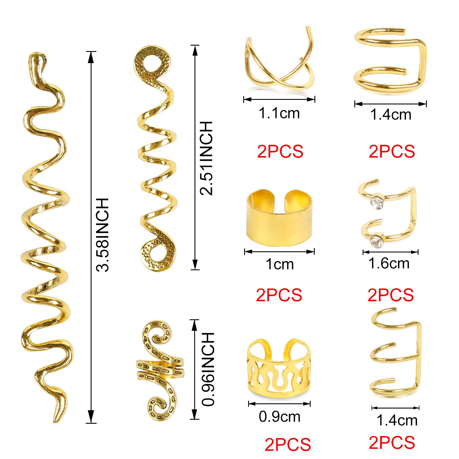 TEBIEKOY accessories spread with braiding tool illustrating complete kit ready to use