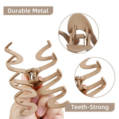 TEBIEKOY side view of clip spring for durable consistent hold benefit