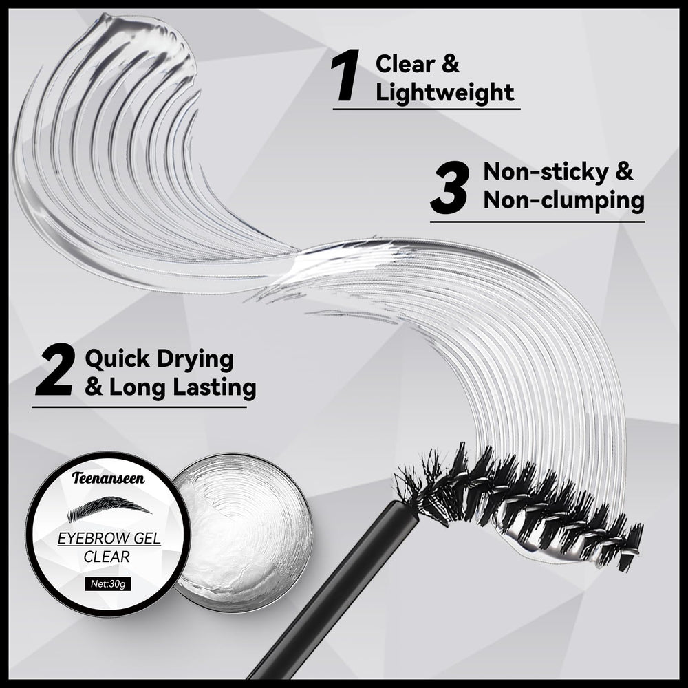 Teenanseen gel texture close-up highlights lightweight, non-sticky finish
