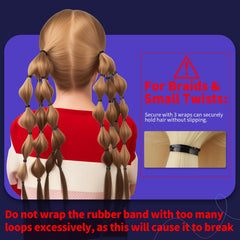 Teenitor mini bands in hand to show scale and quantity