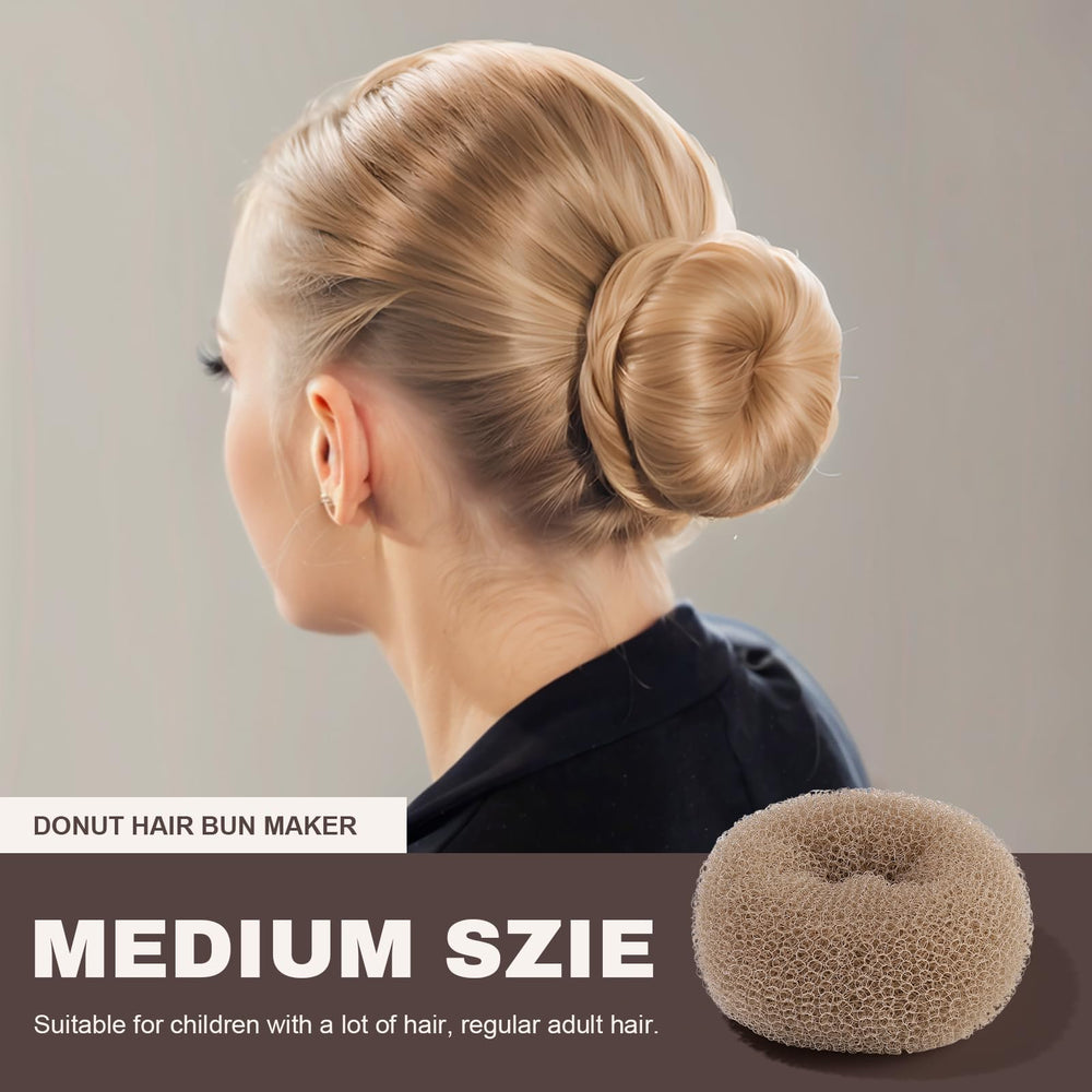 Teenitor twenty bobby pins beside bun makers offering secure hold