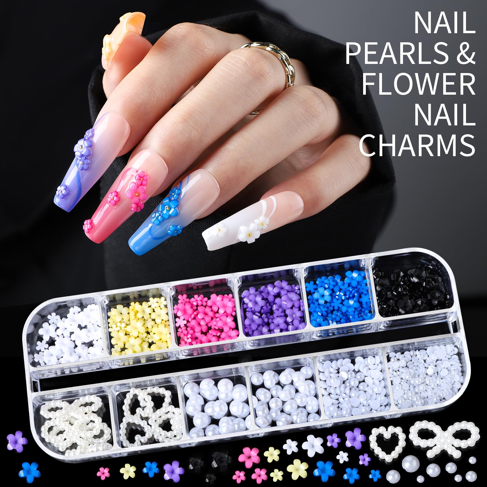 Teenitor bow and butterfly charms detail for elegant 3D accents benefits