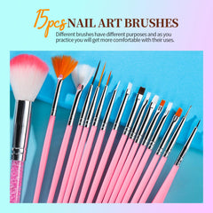 Teenitor brush bristles close-up for precise strokes and detailed control