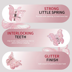 Teenitor close-up of glitter finish highlighting sparkle and visual appeal