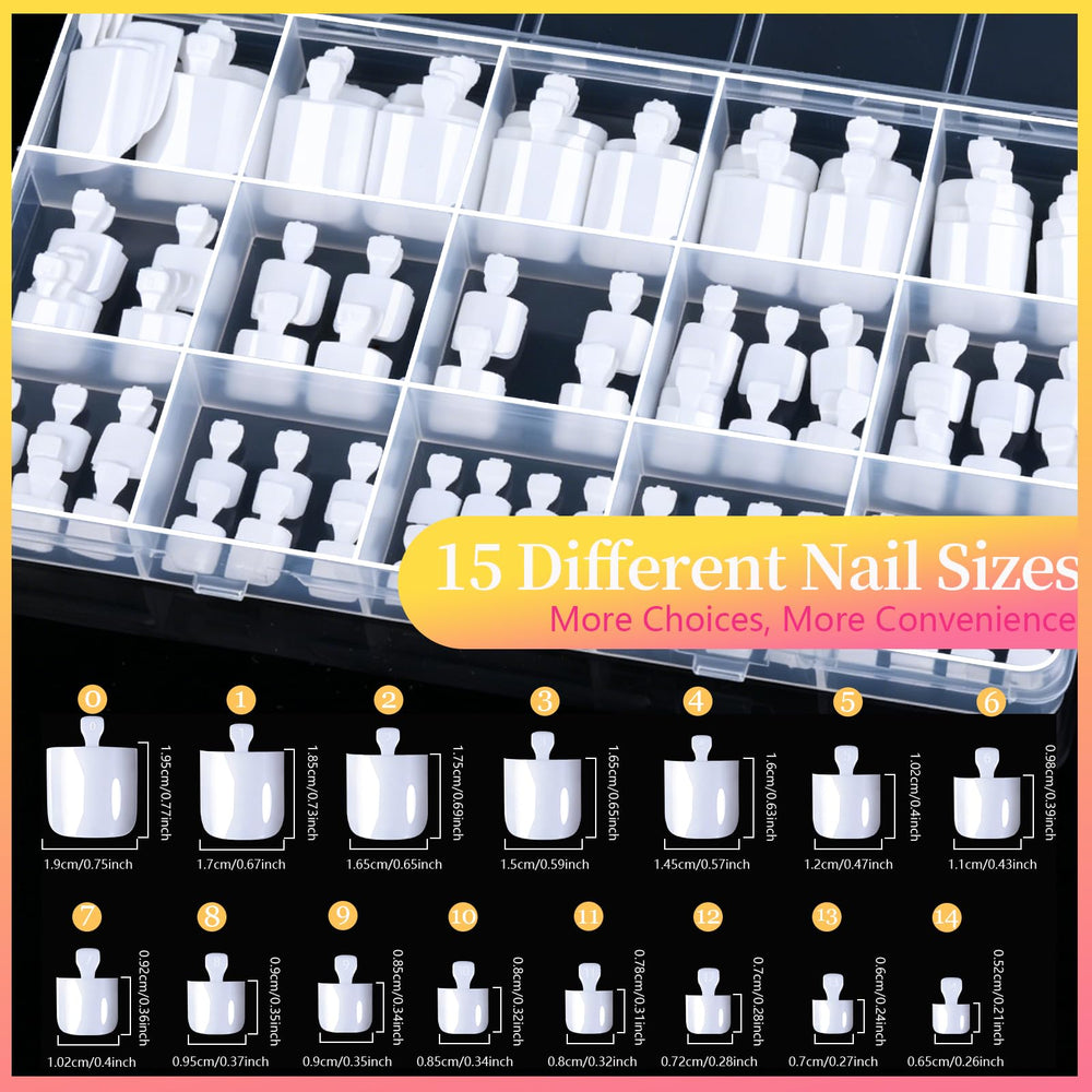 Teenitor glossy white toenail close-up highlighting salon finish and high-shine look